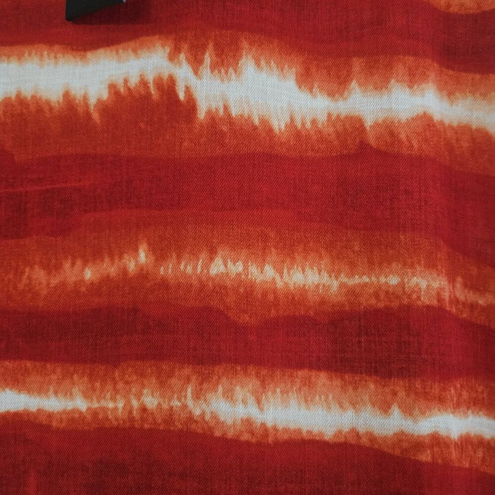 Donna Karan New York NWT Womens SM Sleeveless Tank Blouse Sunset Orange Colors - Picture 6 of 9